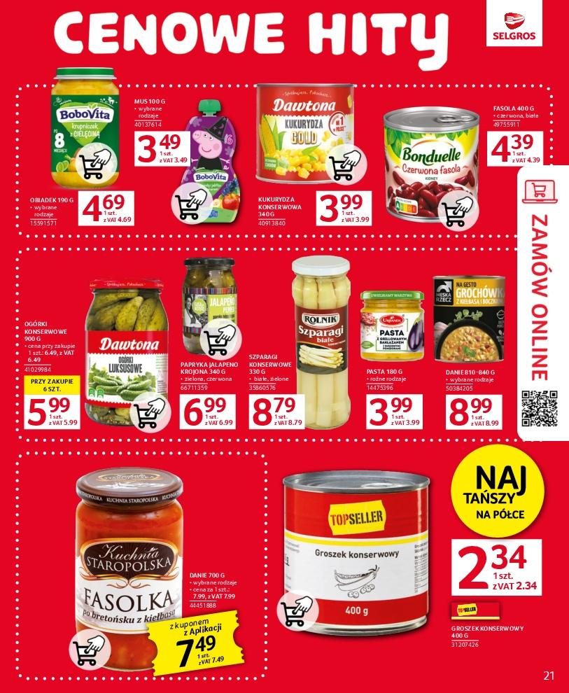 Gazetka promocyjna Selgros str. 21