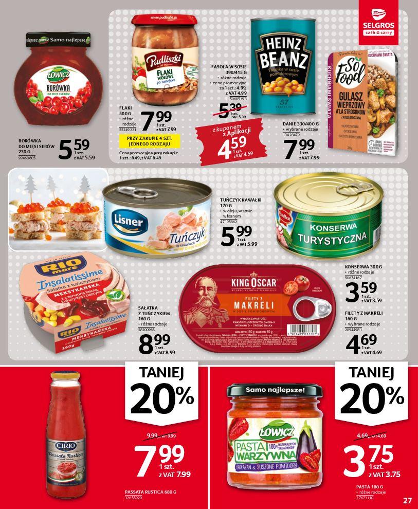 Gazetka promocyjna Selgros str. 27