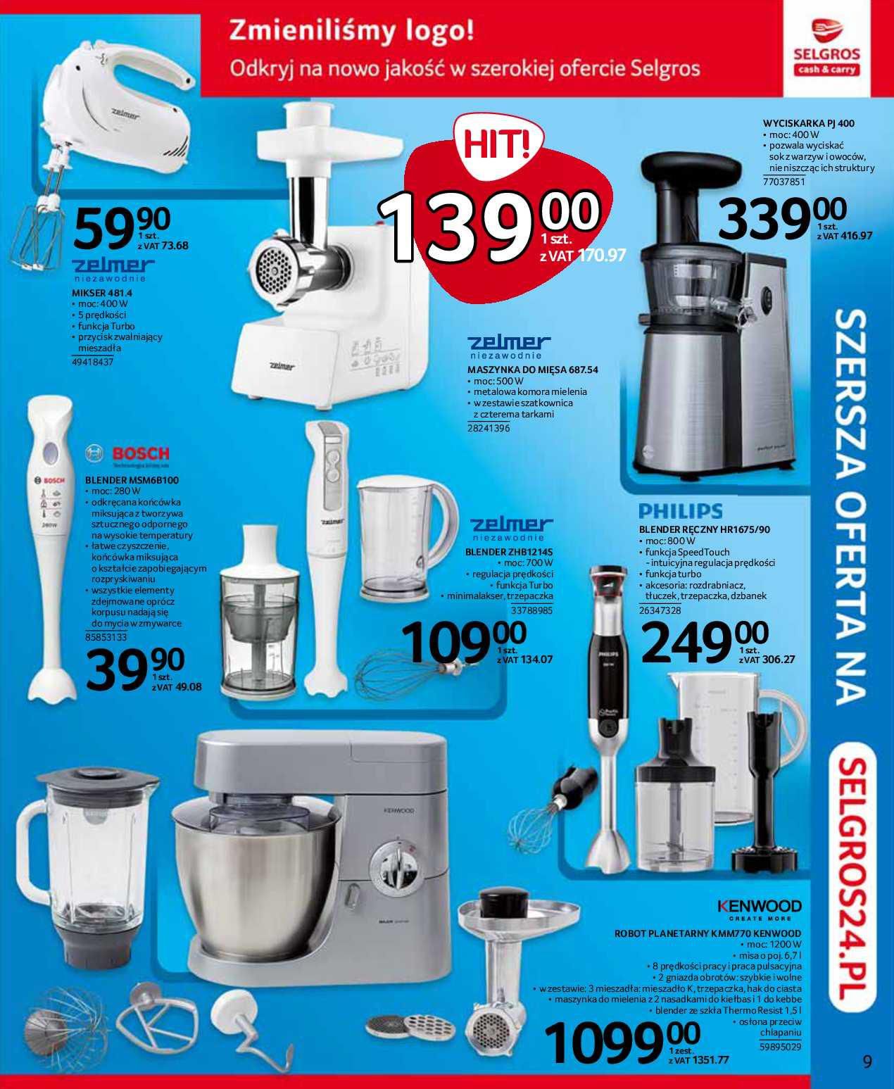 Gazetka promocyjna Selgros str. 9