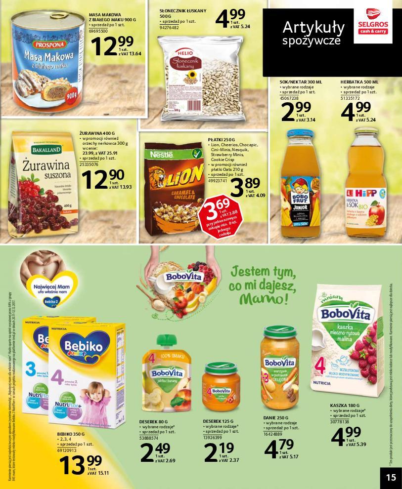 Gazetka promocyjna Selgros str. 15