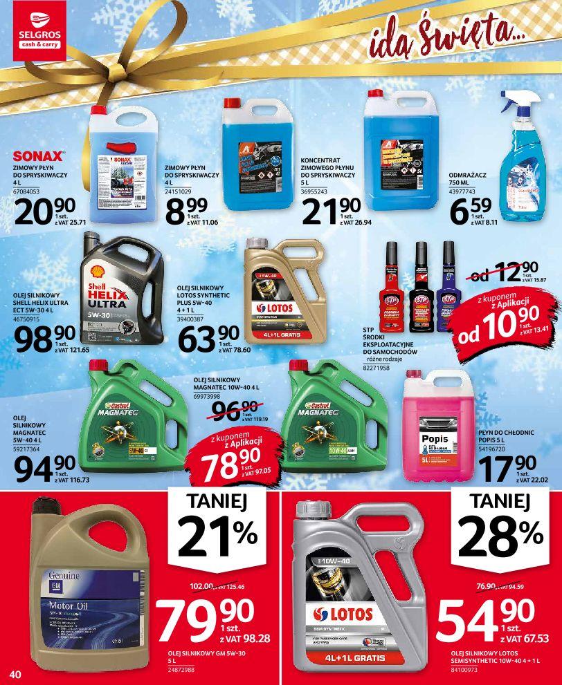 Gazetka promocyjna Selgros str. 40