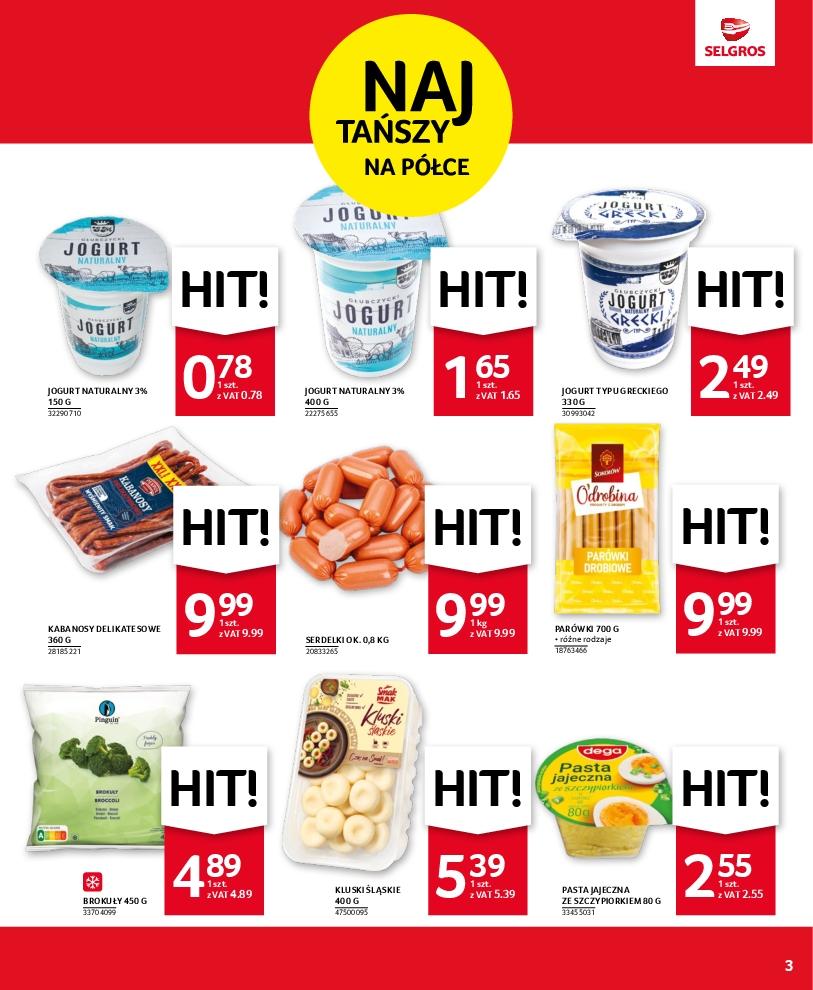 Gazetka promocyjna Selgros str. 3
