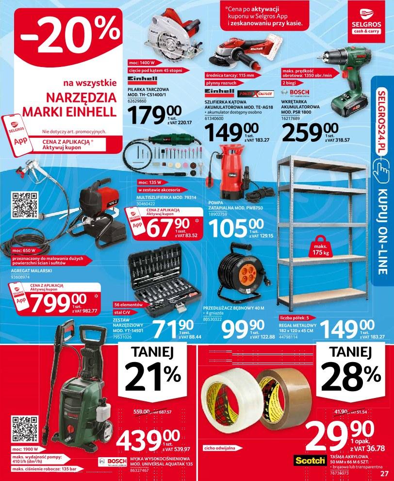 Gazetka promocyjna Selgros str. 27