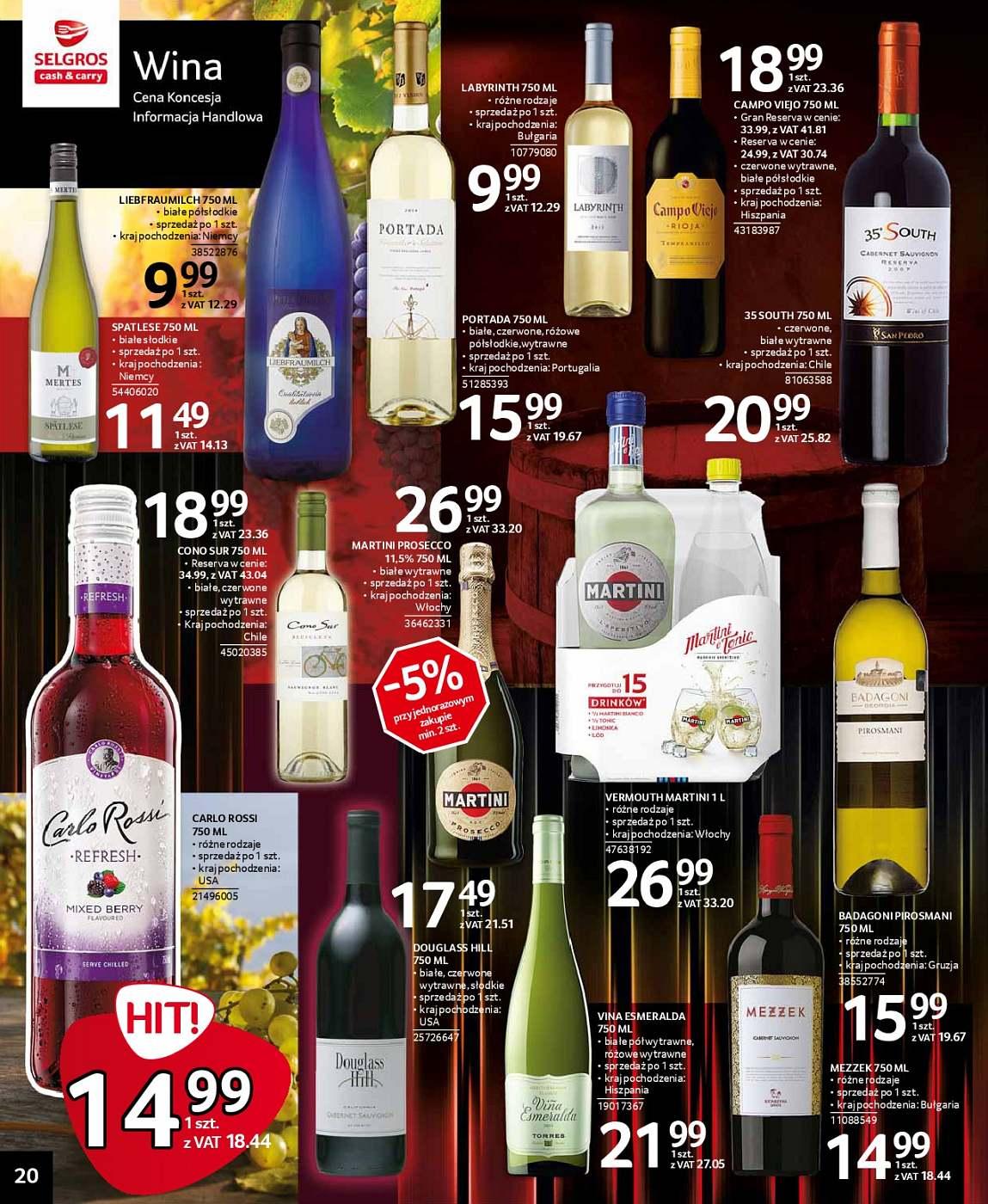 Gazetka promocyjna Selgros str. 20