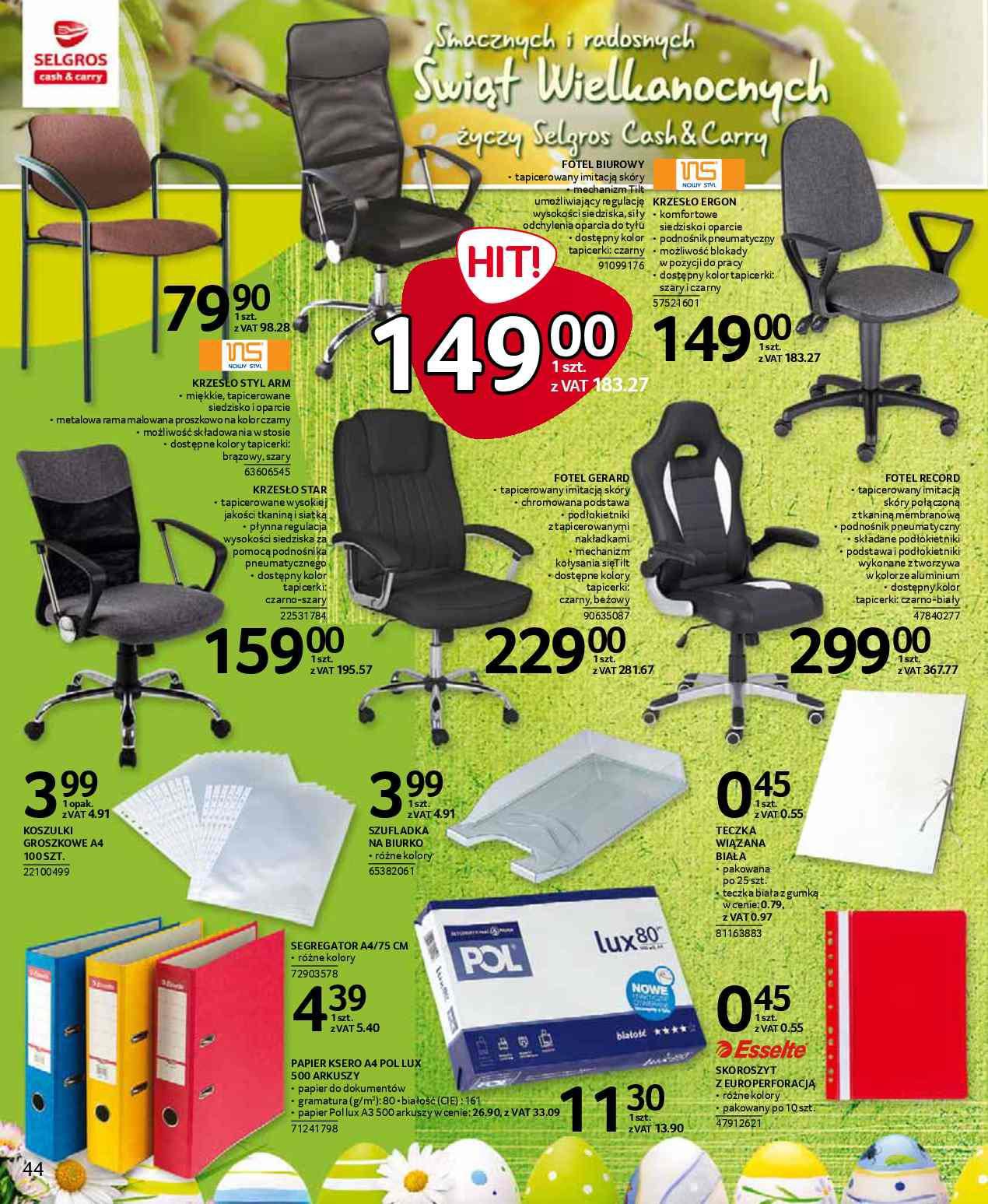 Gazetka promocyjna Selgros str. 44