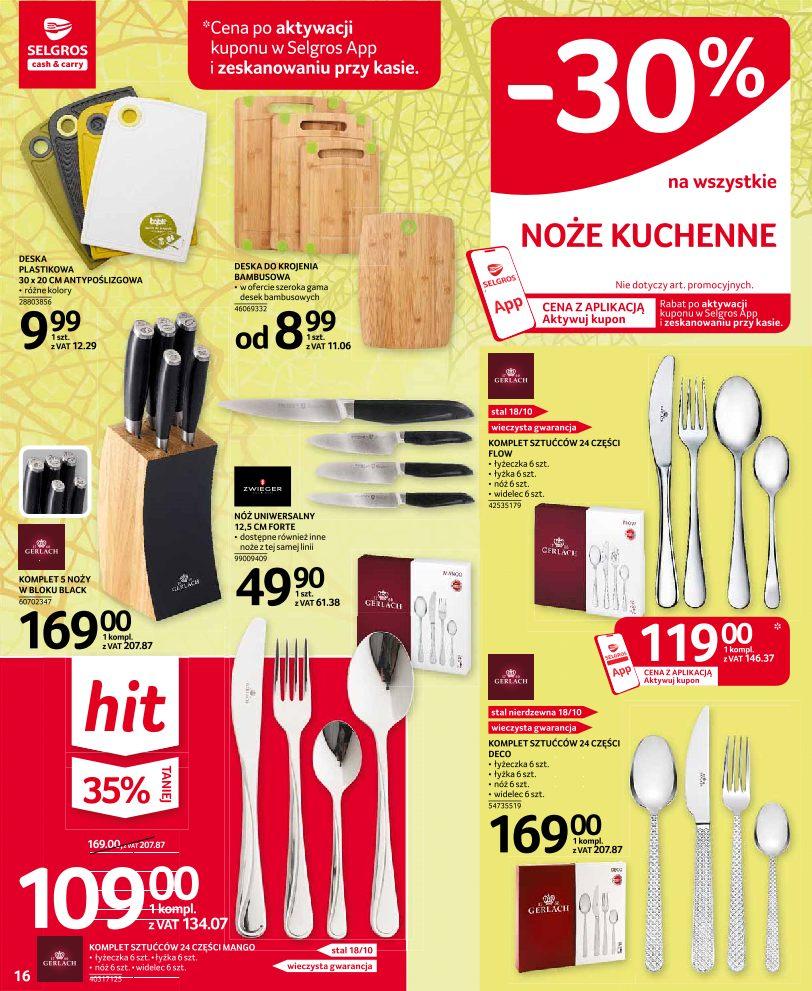 Gazetka promocyjna Selgros str. 16