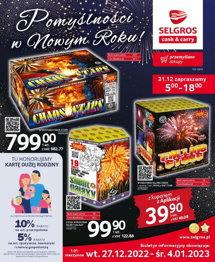 Gazetka promocyjna Selgros str. 1