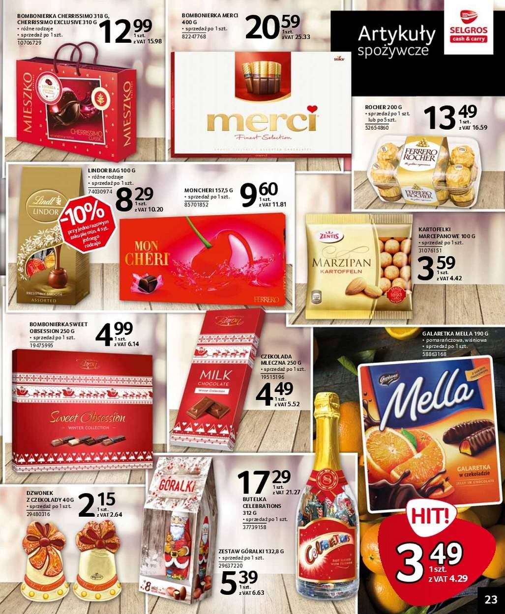 Gazetka promocyjna Selgros str. 23