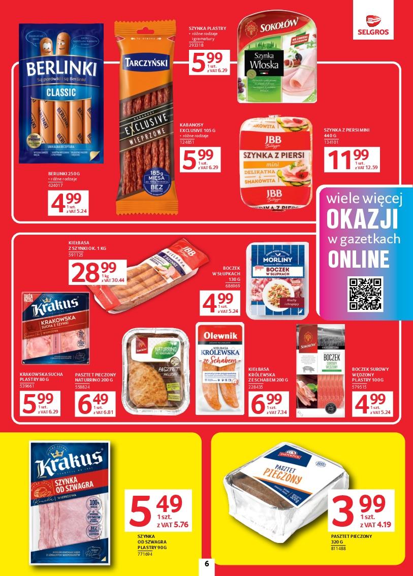 Gazetka promocyjna Selgros str. 6