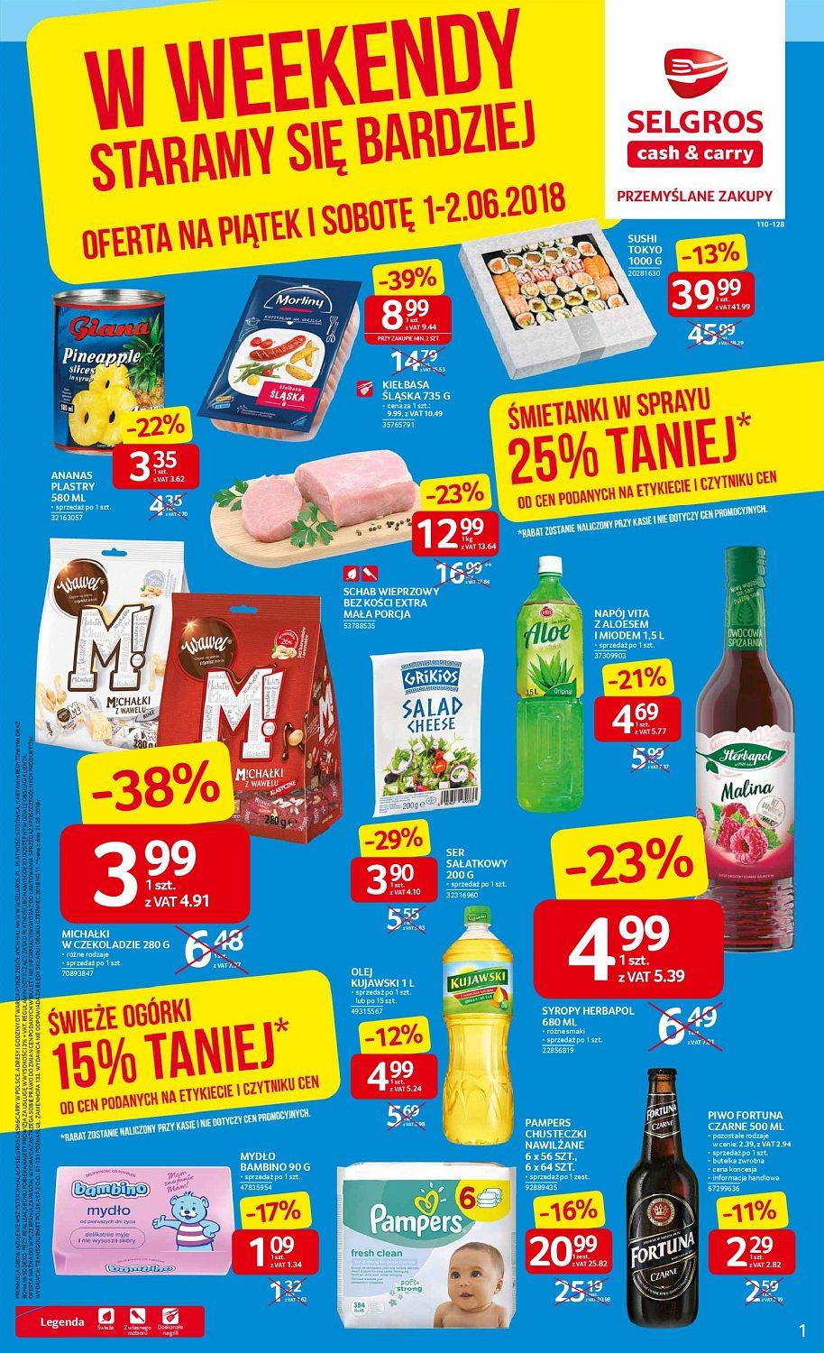 Gazetka promocyjna Selgros str. 1