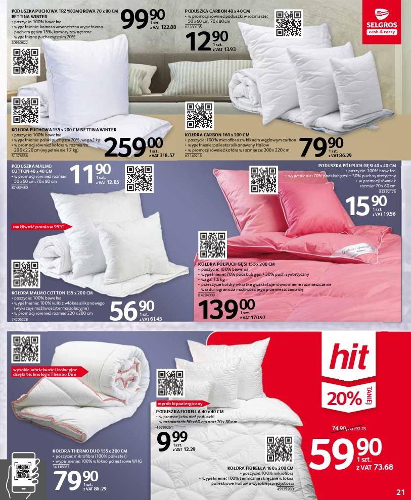 Gazetka promocyjna Selgros str. 21
