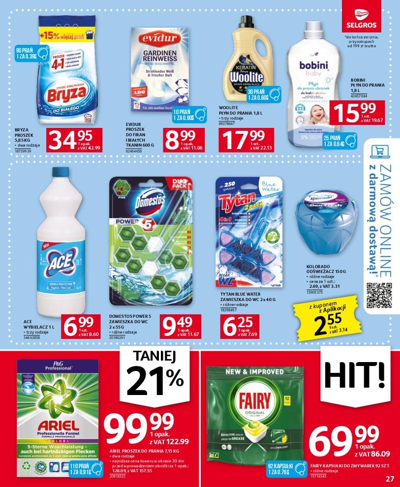 Gazetka promocyjna Selgros str. 23
