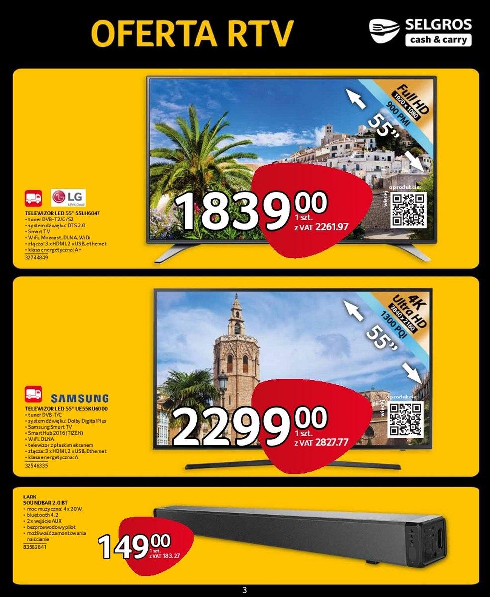 Gazetka promocyjna Selgros str. 3