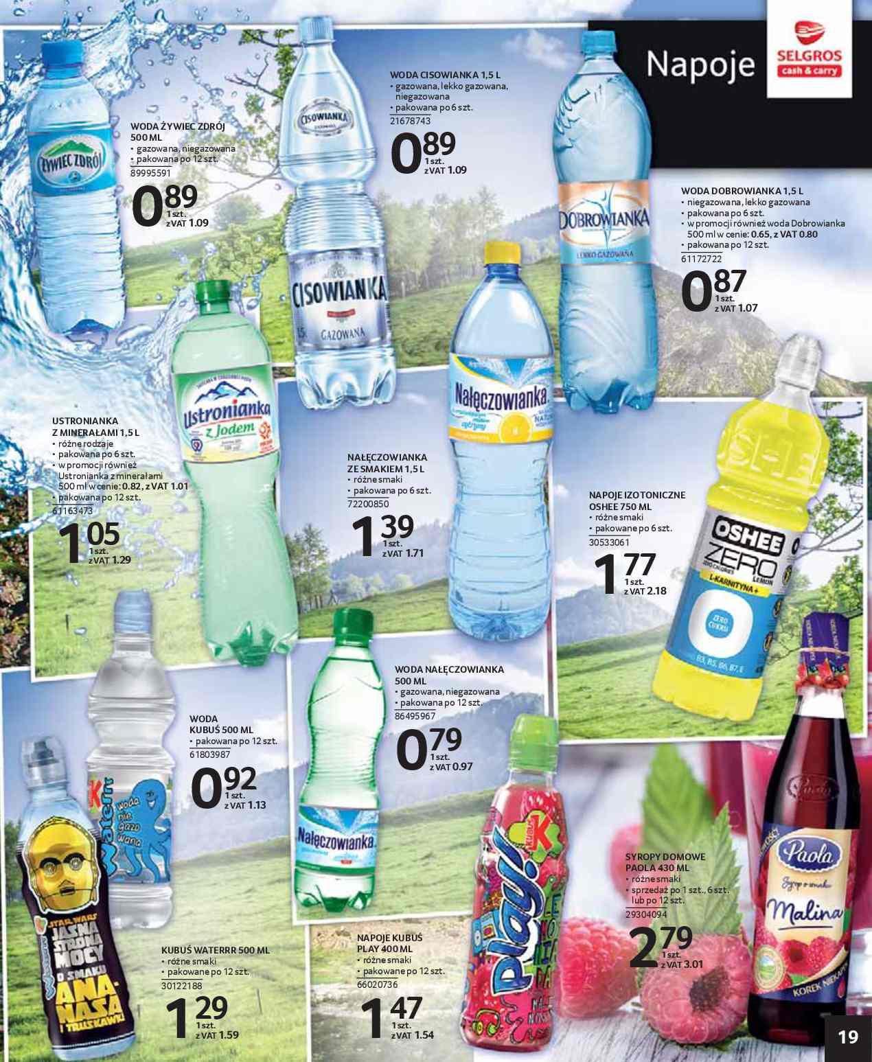 Gazetka promocyjna Selgros str. 19