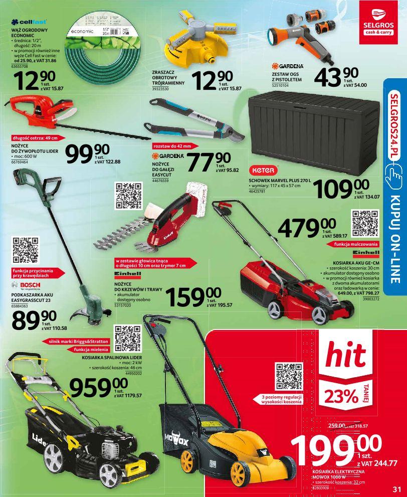 Gazetka promocyjna Selgros str. 31