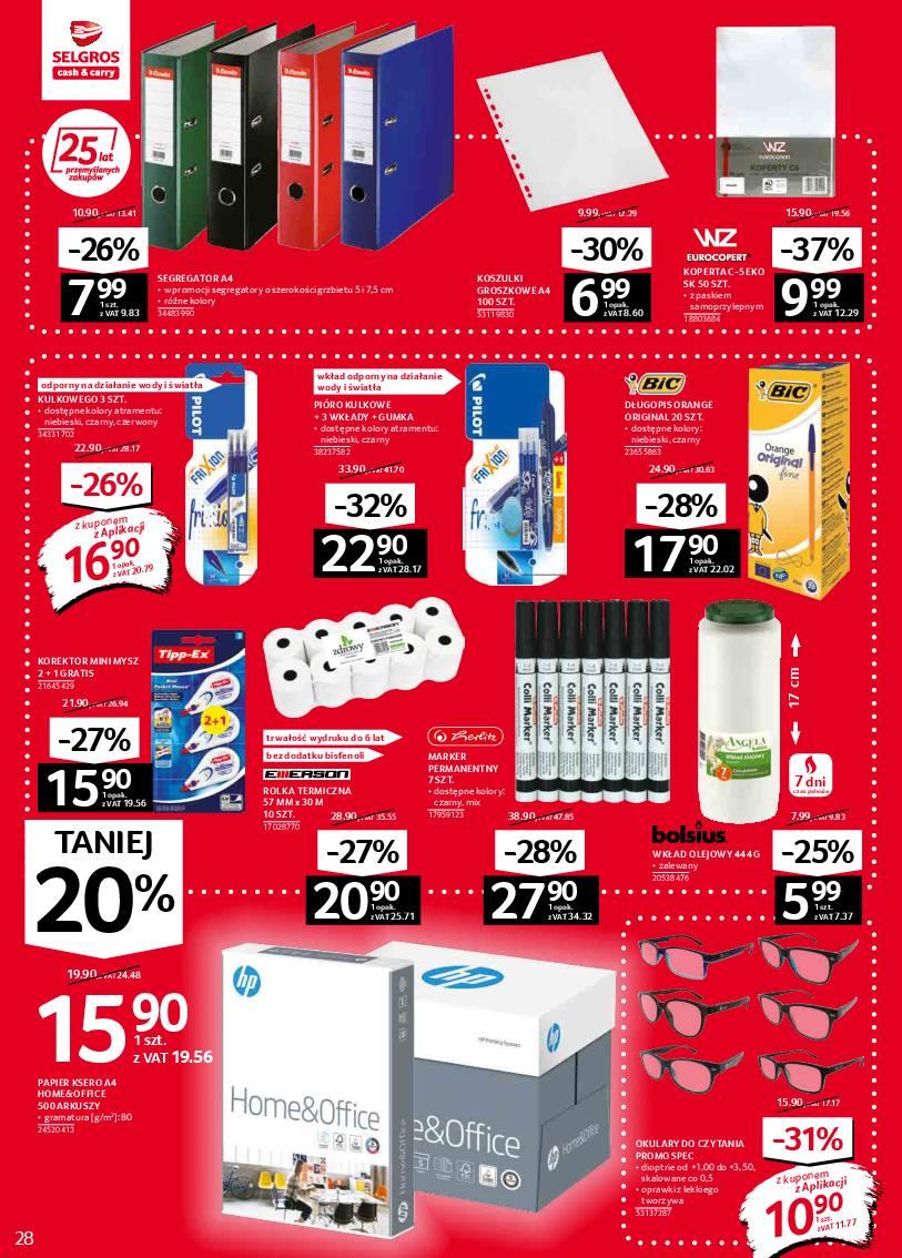 Gazetka promocyjna Selgros str. 28