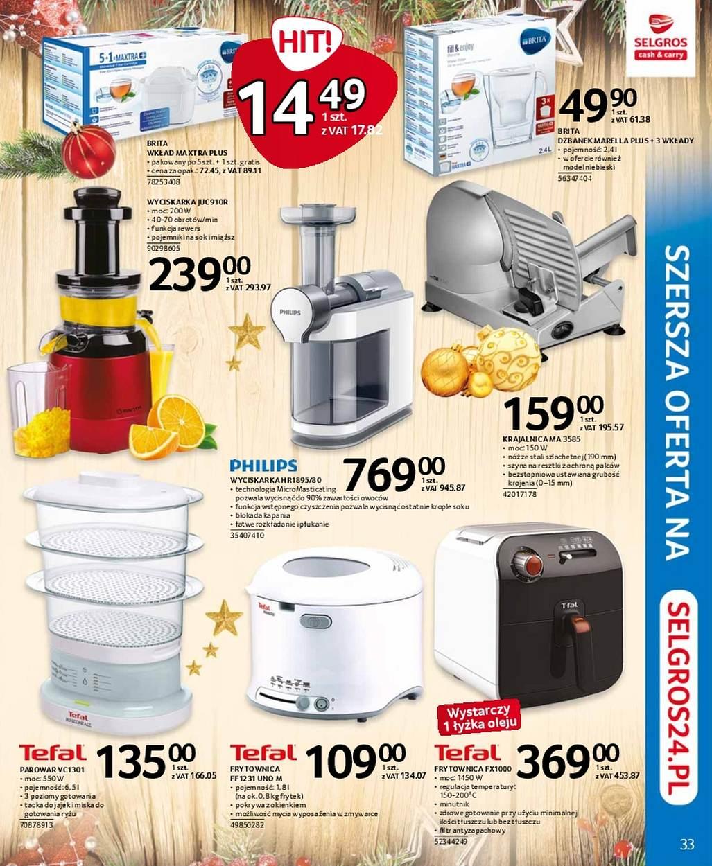 Gazetka promocyjna Selgros str. 33