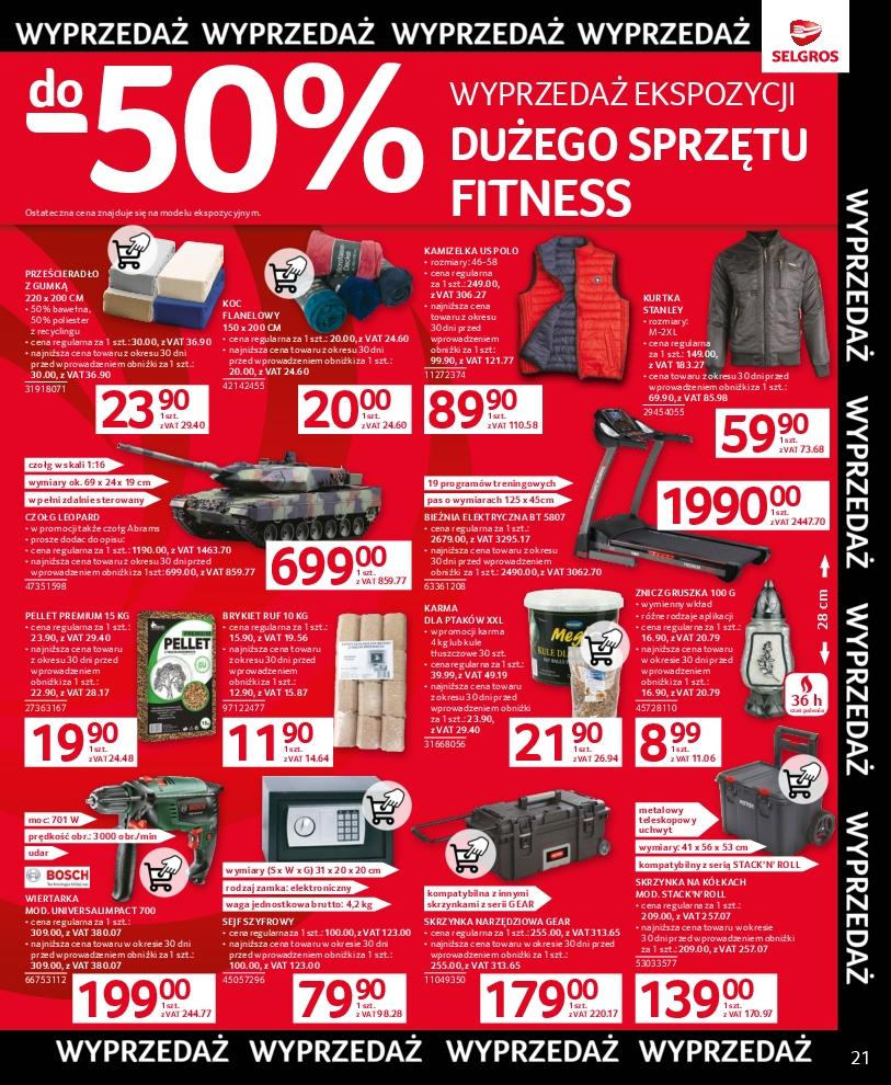 Gazetka promocyjna Selgros str. 21