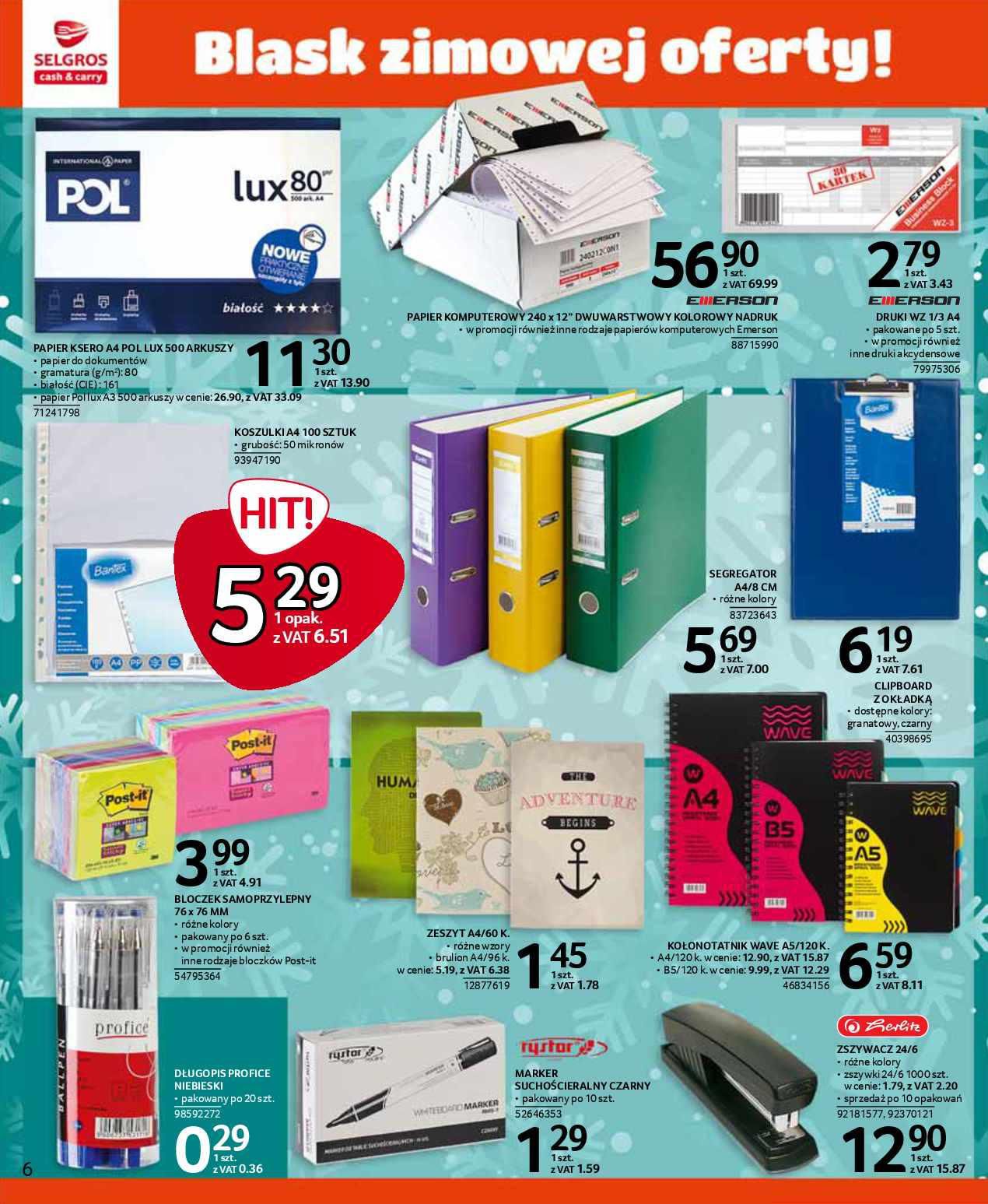 Gazetka promocyjna Selgros str. 6