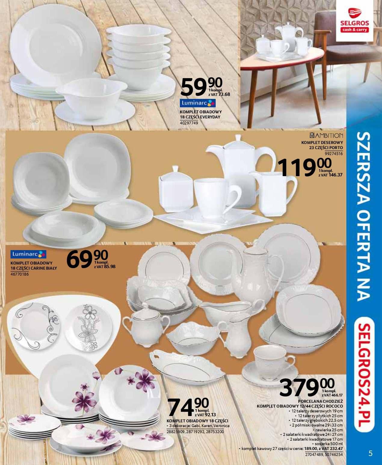 Gazetka promocyjna Selgros str. 5