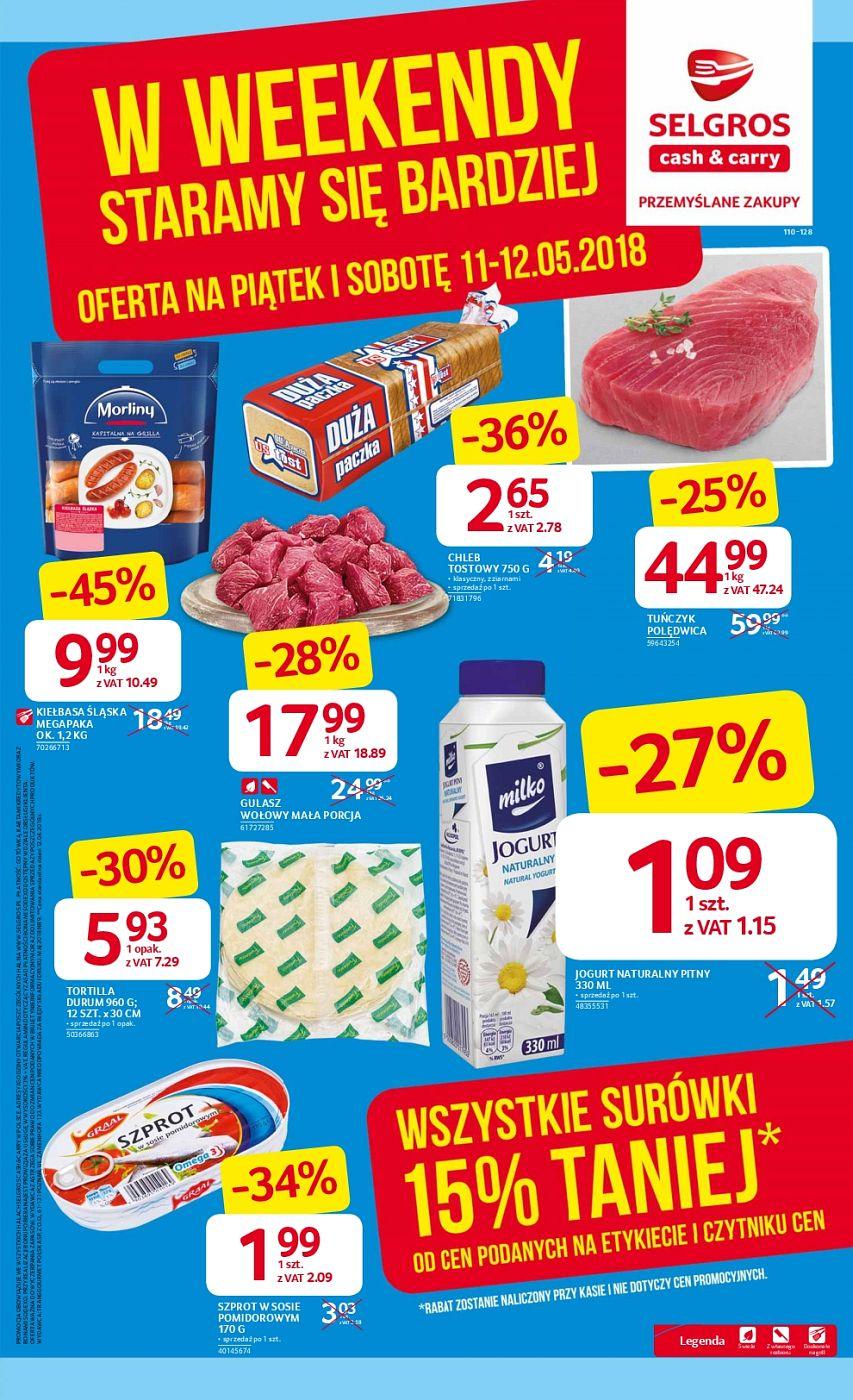 Gazetka promocyjna Selgros str. 1