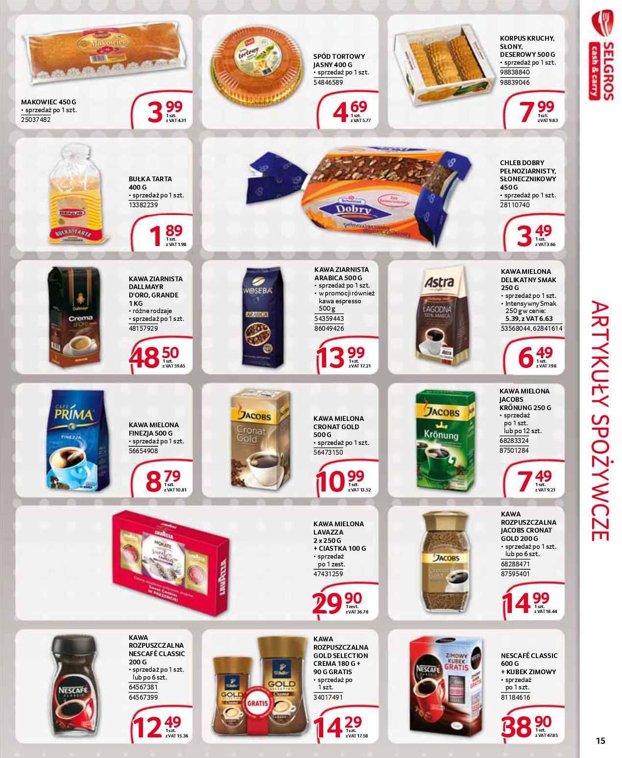 Gazetka promocyjna Selgros str. 15