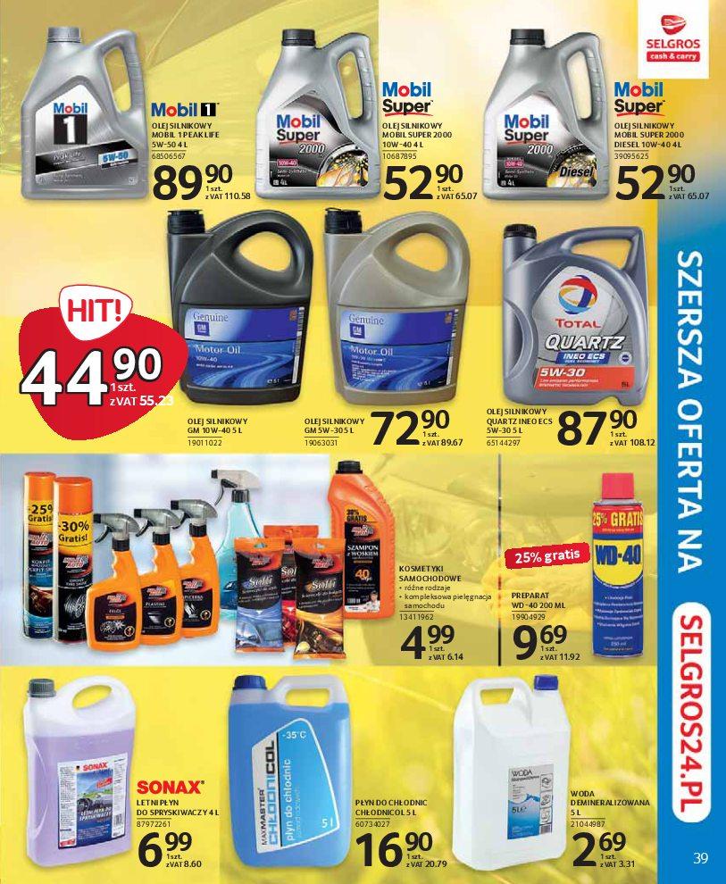 Gazetka promocyjna Selgros str. 39