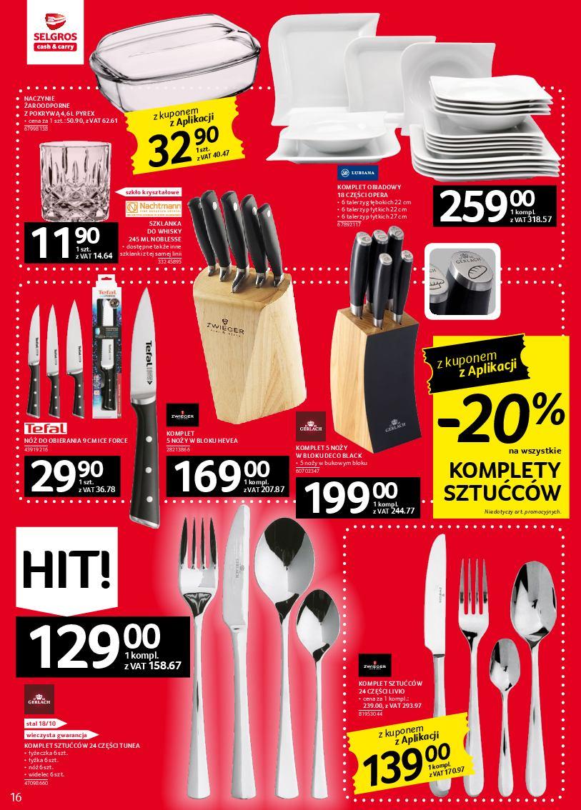 Gazetka promocyjna Selgros str. 16