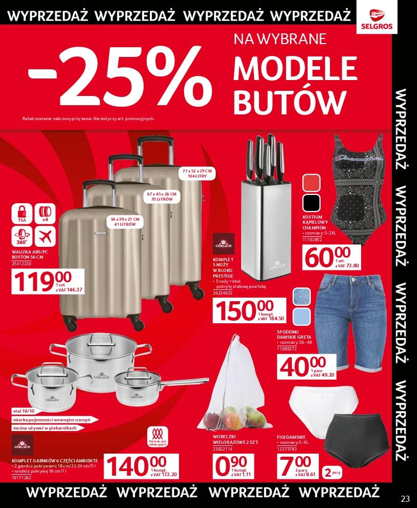 Gazetka promocyjna Selgros str. 23