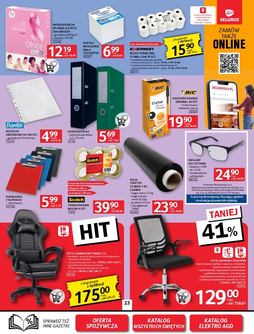 Gazetka promocyjna Selgros str. 25