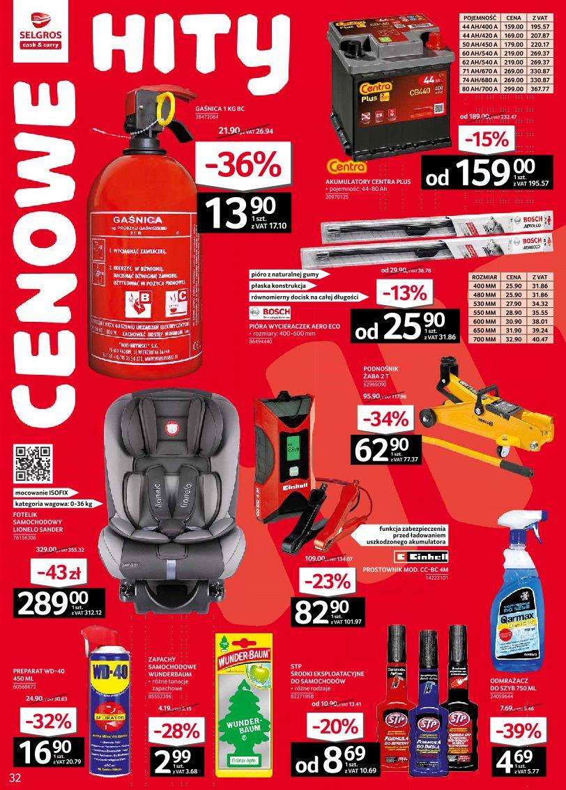 Gazetka promocyjna Selgros str. 32