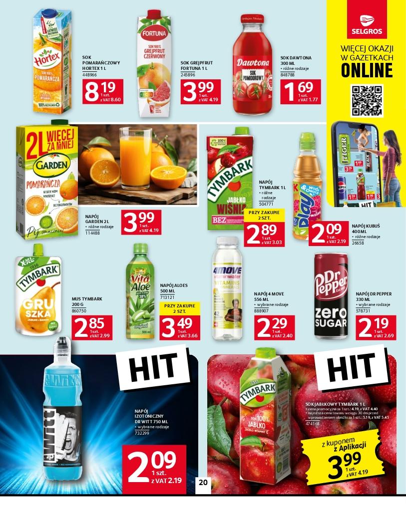 Gazetka promocyjna Selgros str. 20