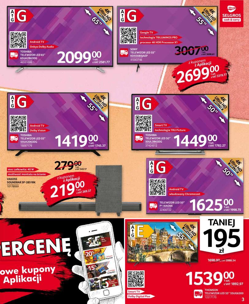 Gazetka promocyjna Selgros str. 3