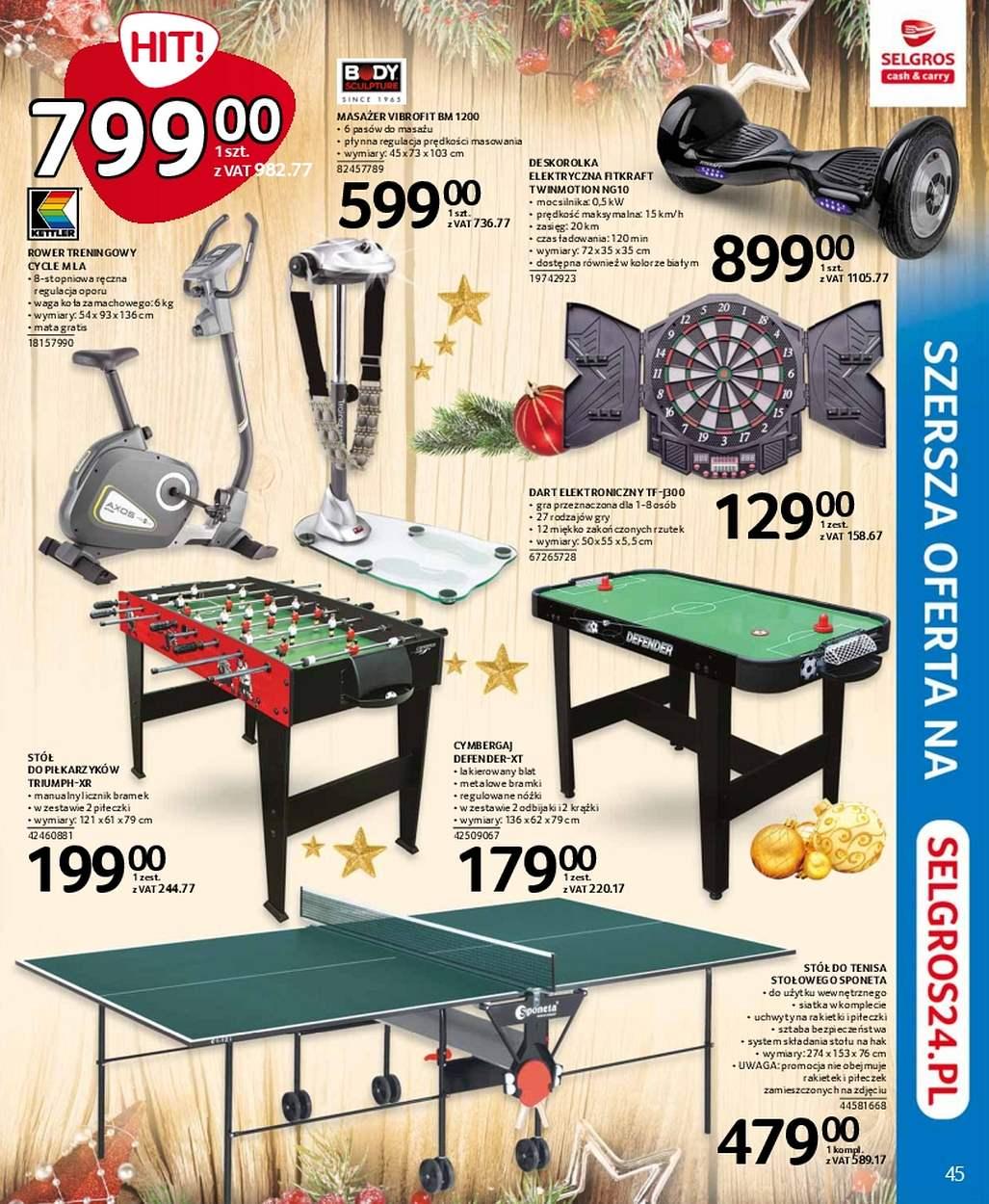 Gazetka promocyjna Selgros str. 45