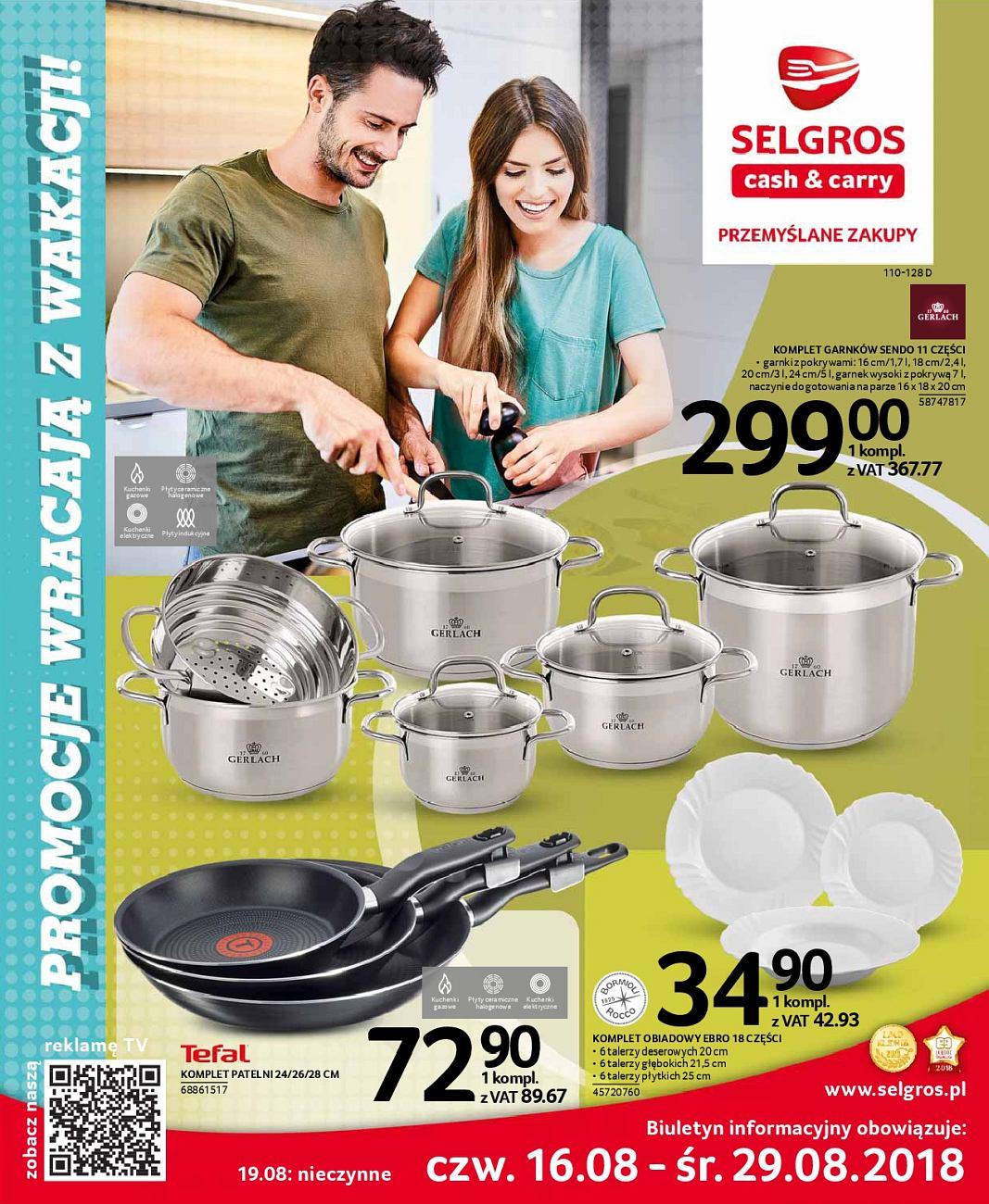 Gazetka promocyjna Selgros str. 1