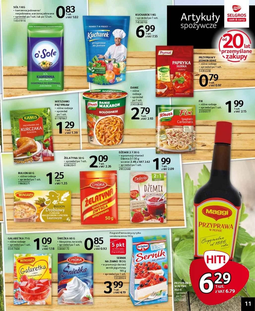 Gazetka promocyjna Selgros str. 11
