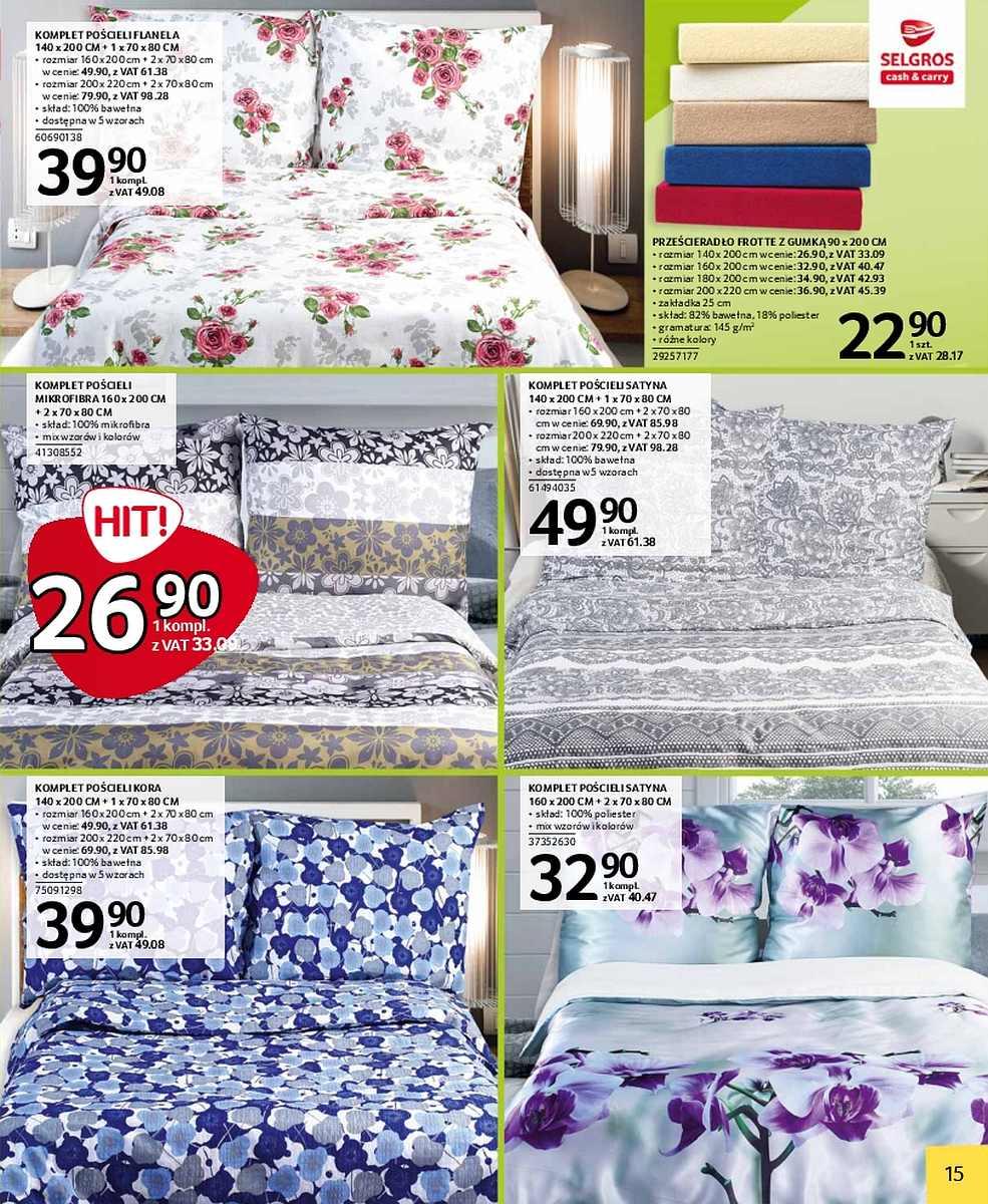 Gazetka promocyjna Selgros str. 15