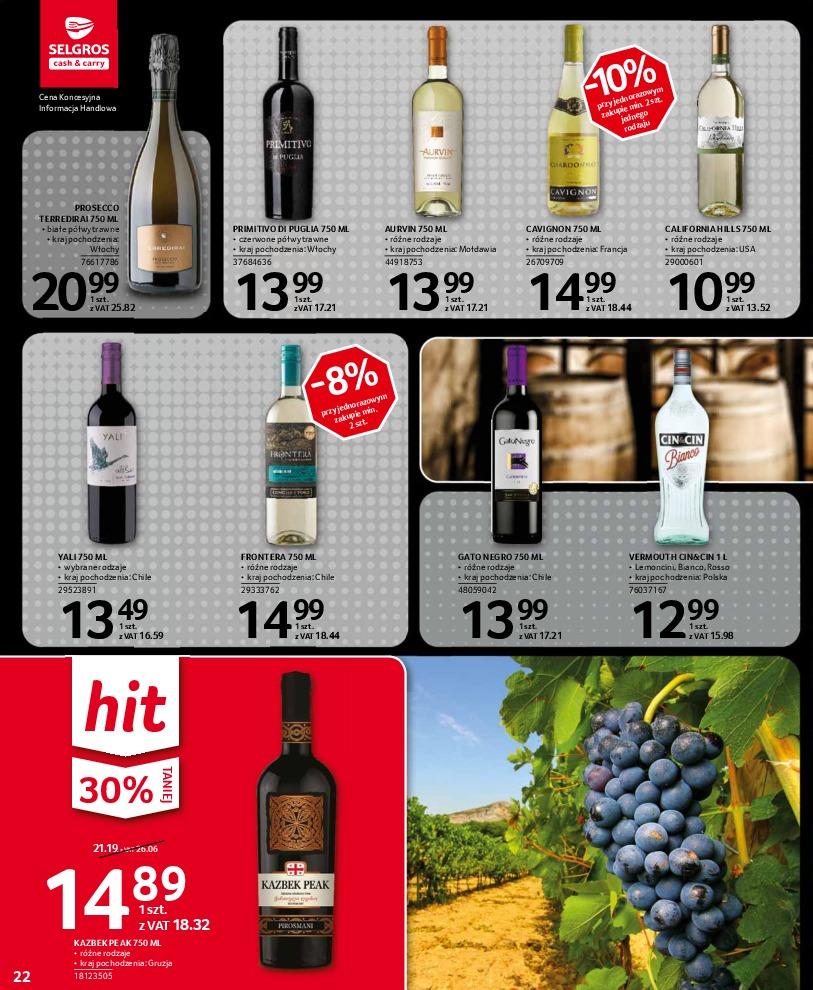 Gazetka promocyjna Selgros str. 22