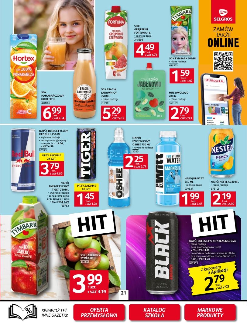 Gazetka promocyjna Selgros str. 21