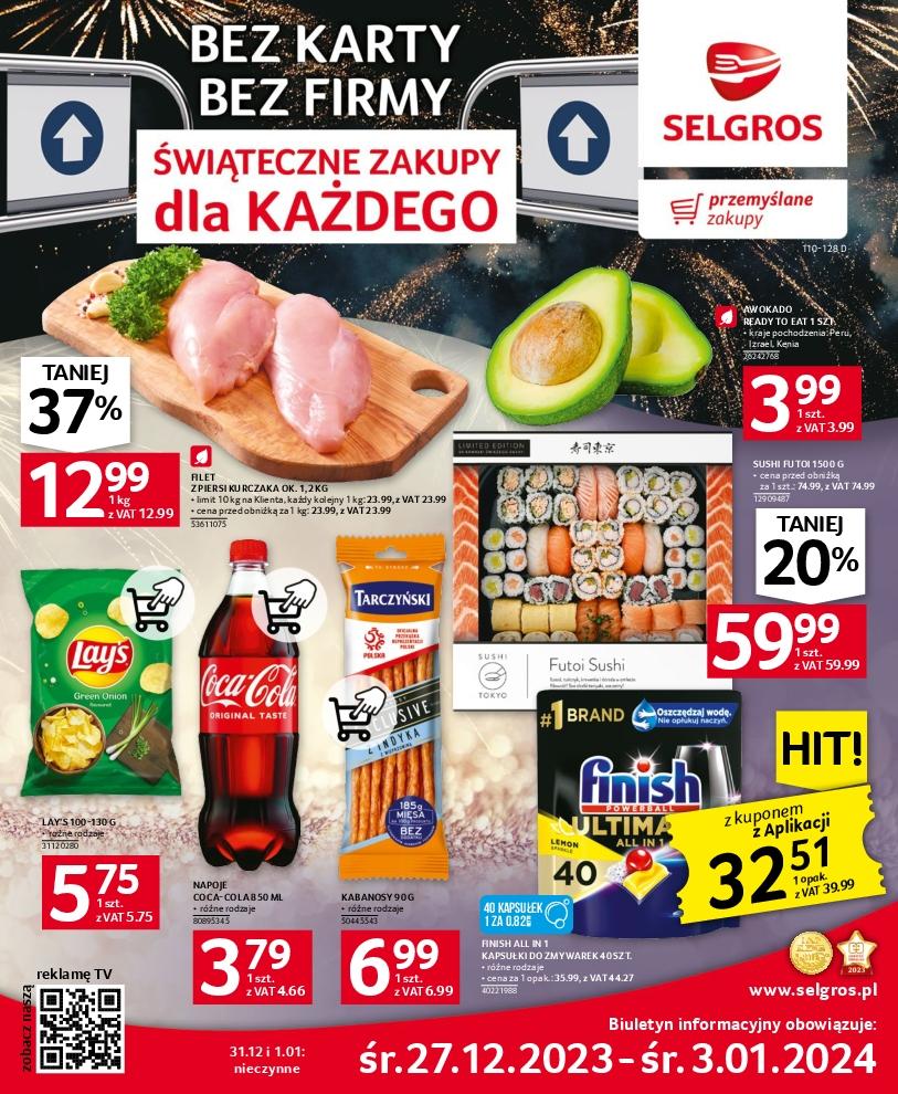 Gazetka promocyjna Selgros str. 1