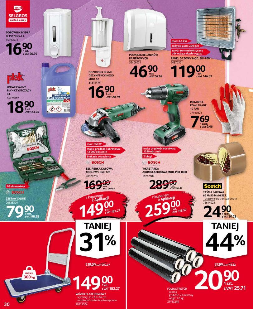 Gazetka promocyjna Selgros str. 30