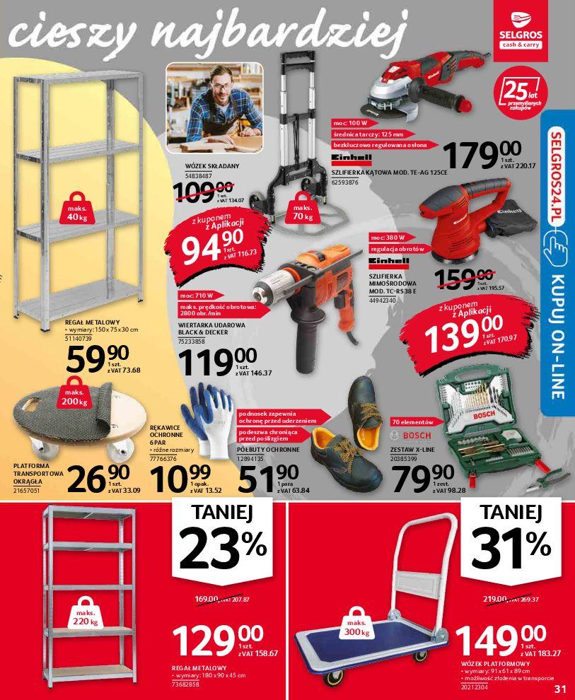 Gazetka promocyjna Selgros str. 31