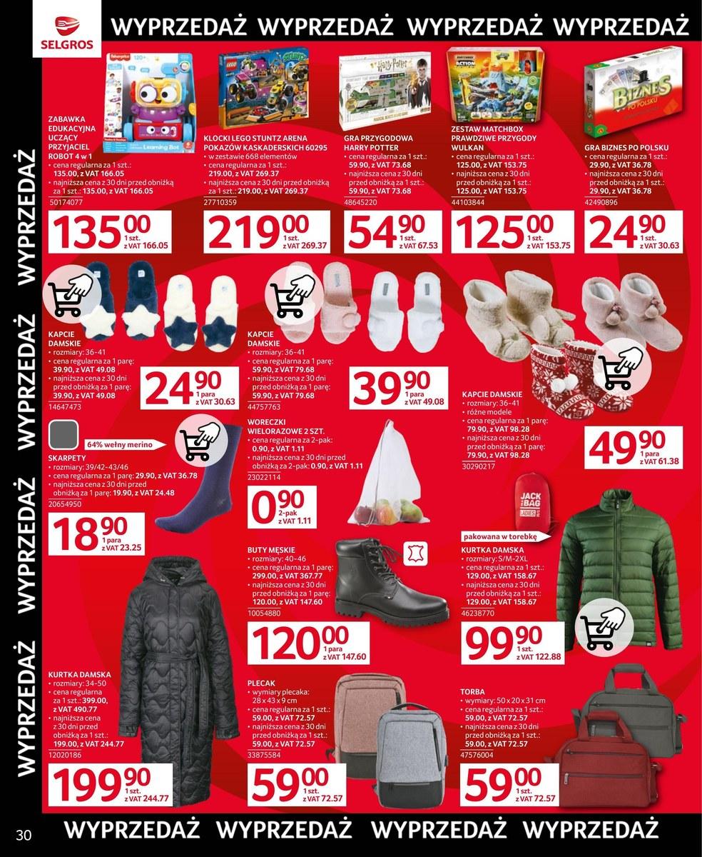 Gazetka promocyjna Selgros str. 30