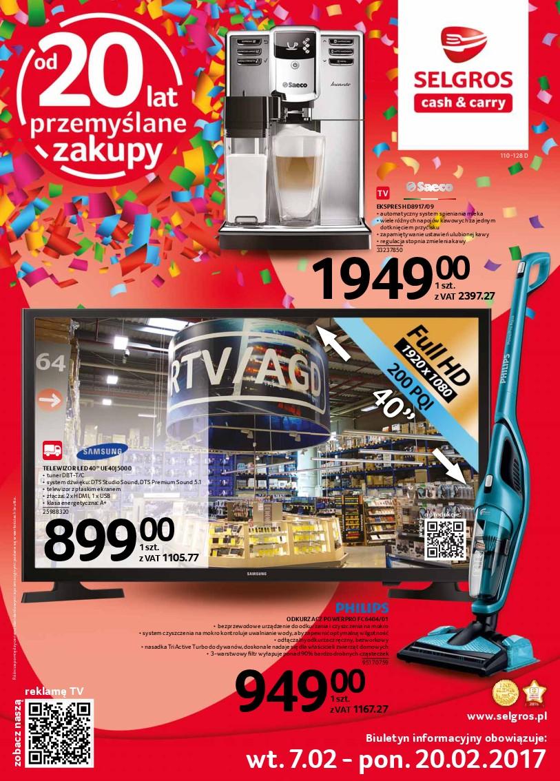 Gazetka promocyjna Selgros str. 1