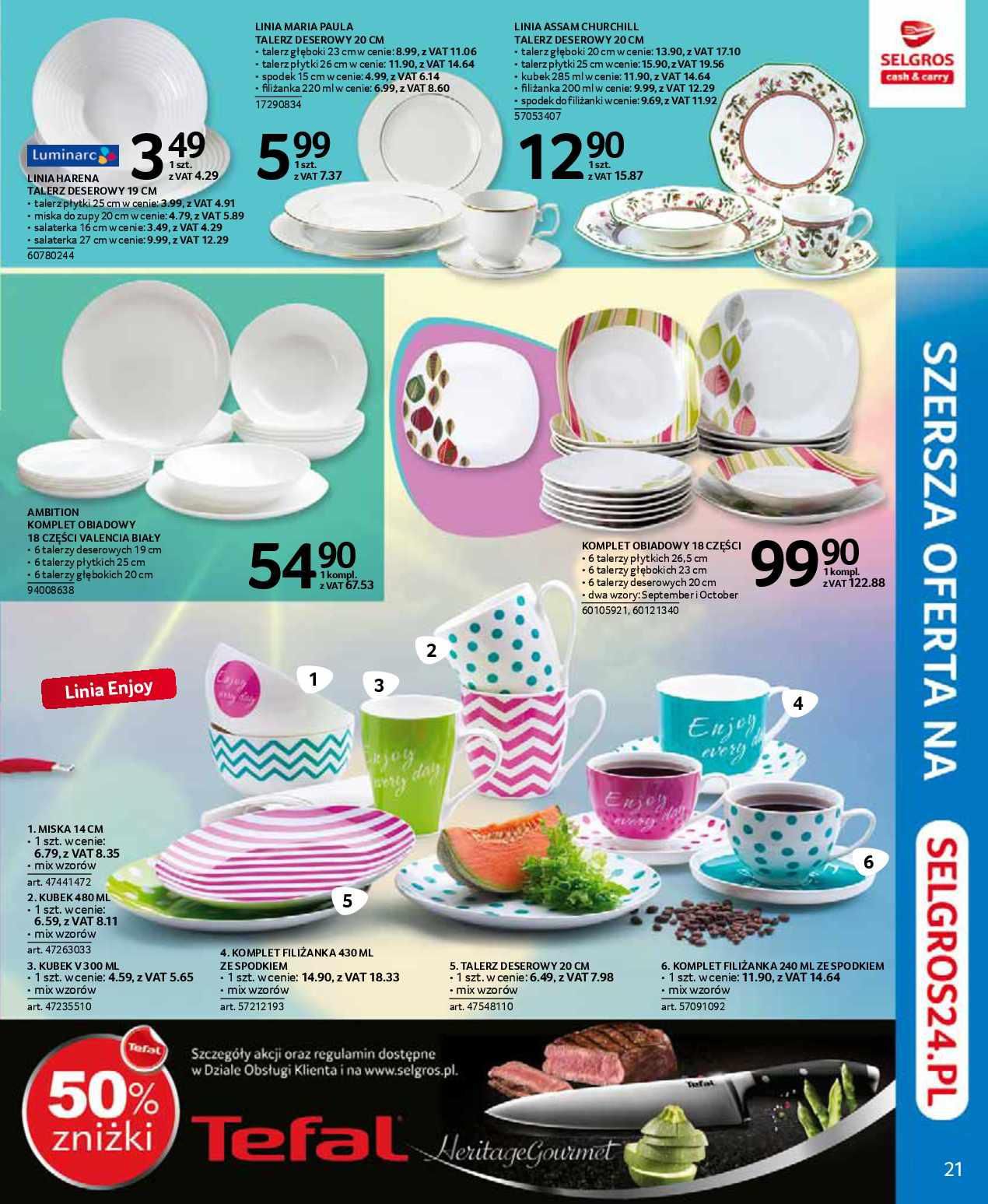 Gazetka promocyjna Selgros str. 21