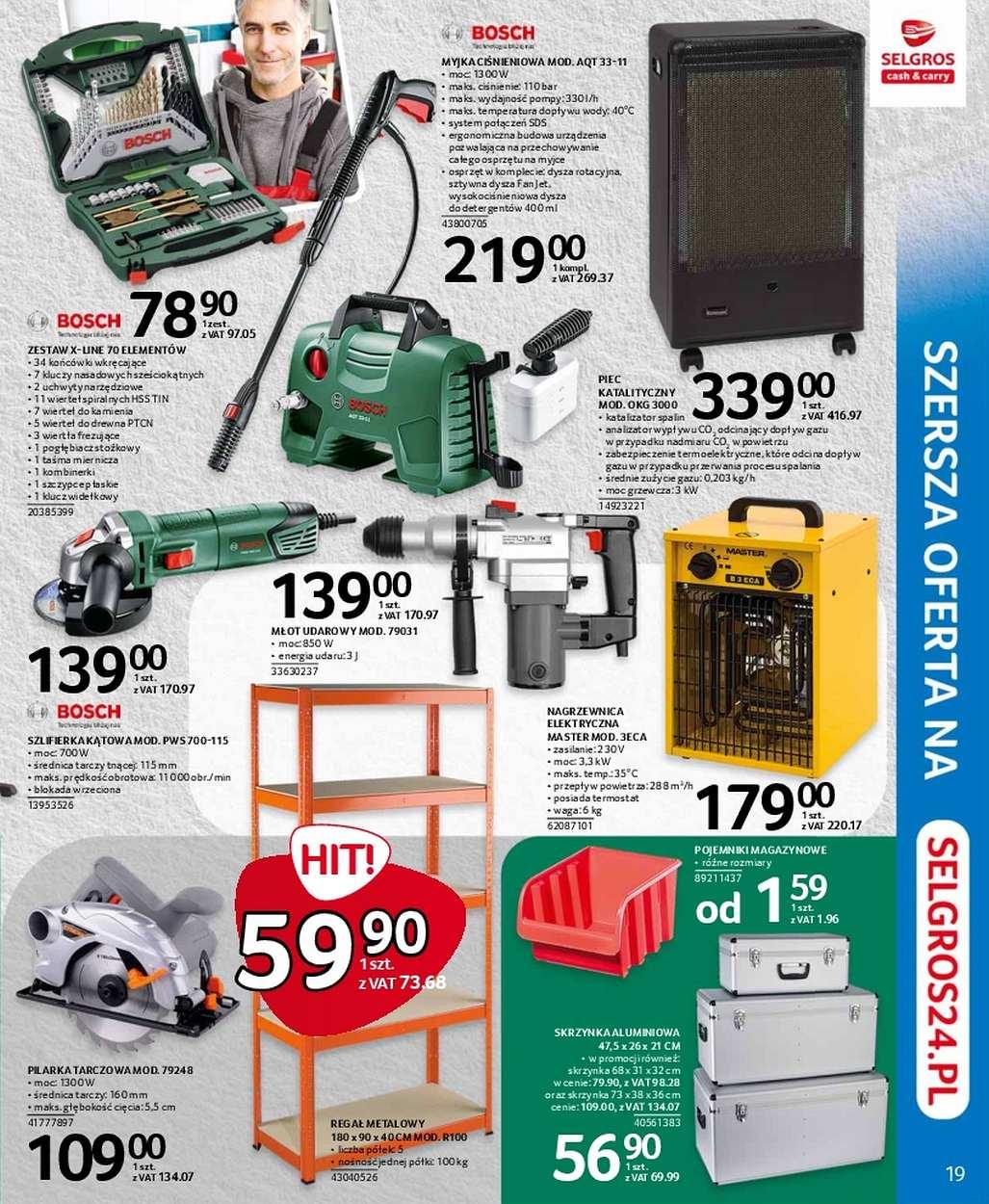 Gazetka promocyjna Selgros str. 19