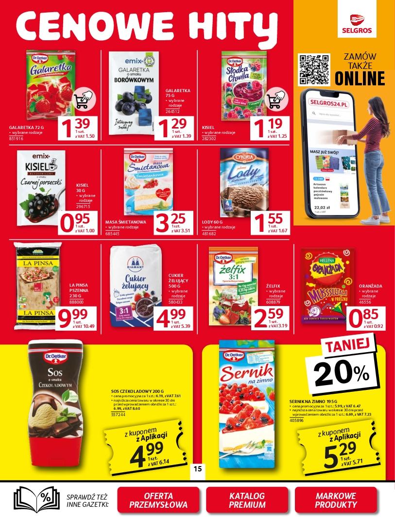 Gazetka promocyjna Selgros str. 15