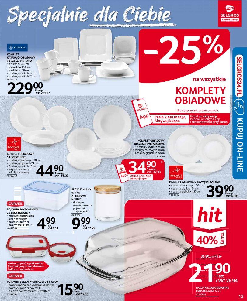 Gazetka promocyjna Selgros str. 13