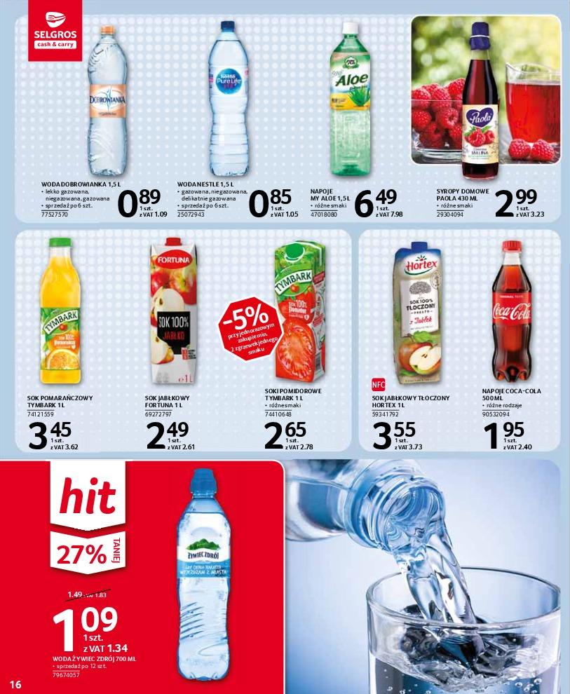 Gazetka promocyjna Selgros str. 16