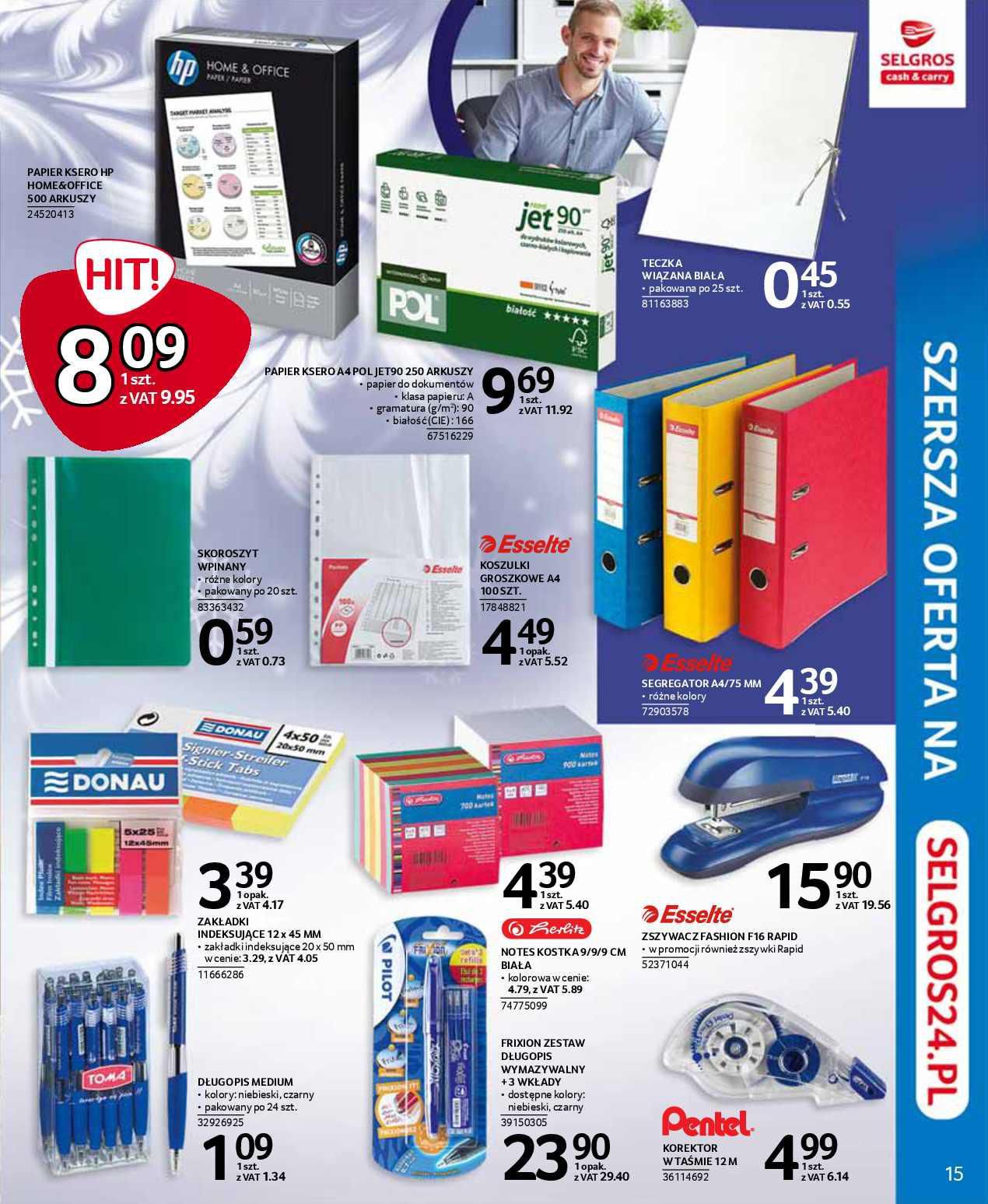 Gazetka promocyjna Selgros str. 15